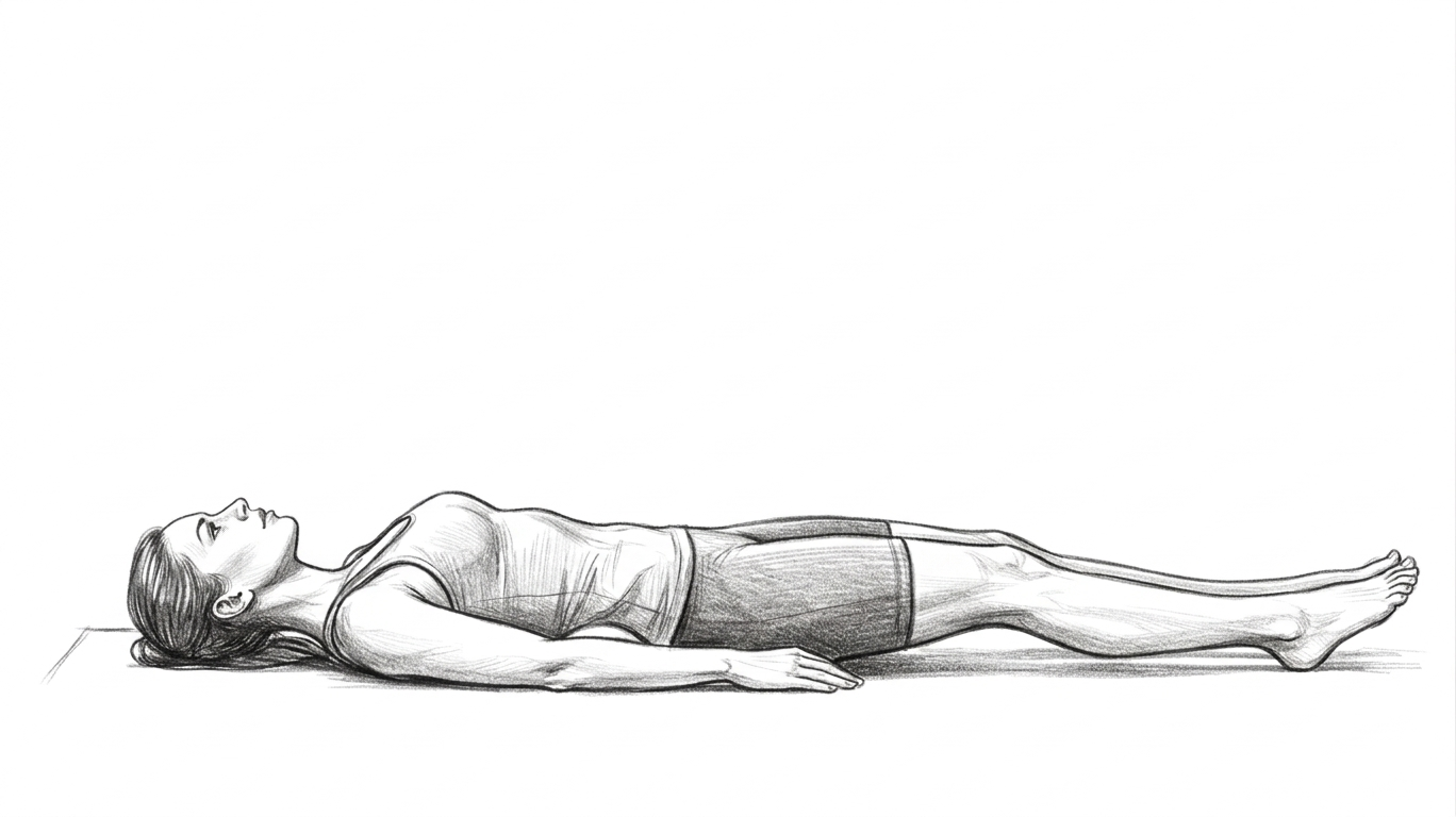 Step 1 for Abdomen Isometrics exercise
