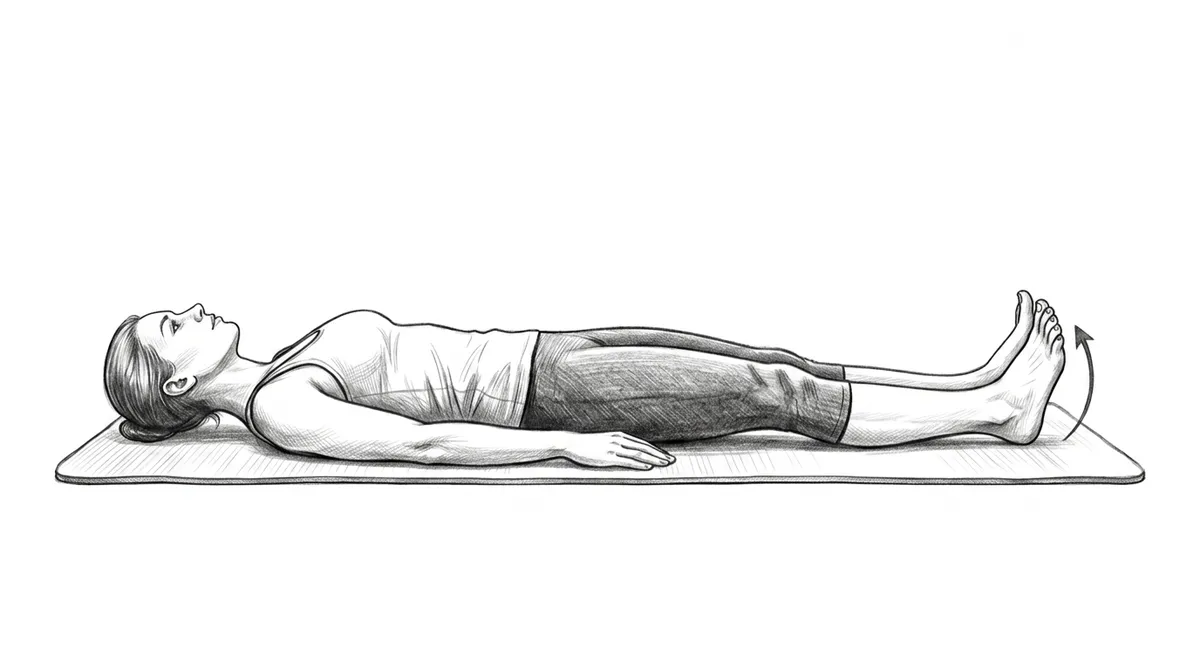 Step 3 for Ankle Pump Exercise exercise