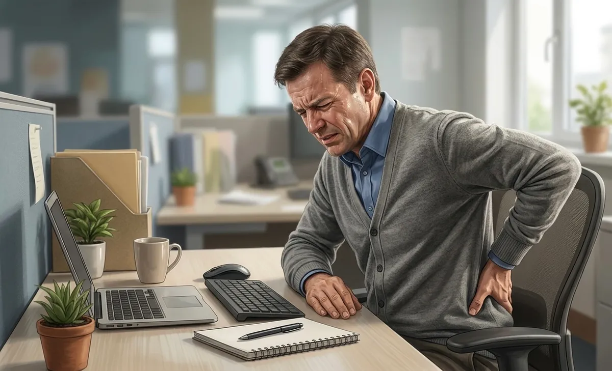 Lower Back Pain at Your Desk: When It's Not Sciatica