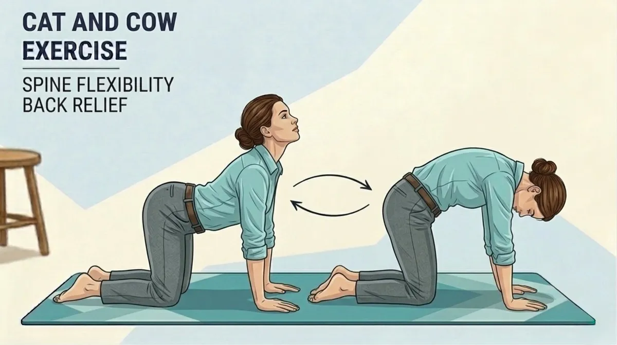 Cat and Cow stretch