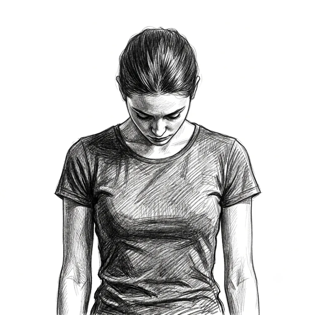 Step 2 for Neck Flexion exercise
