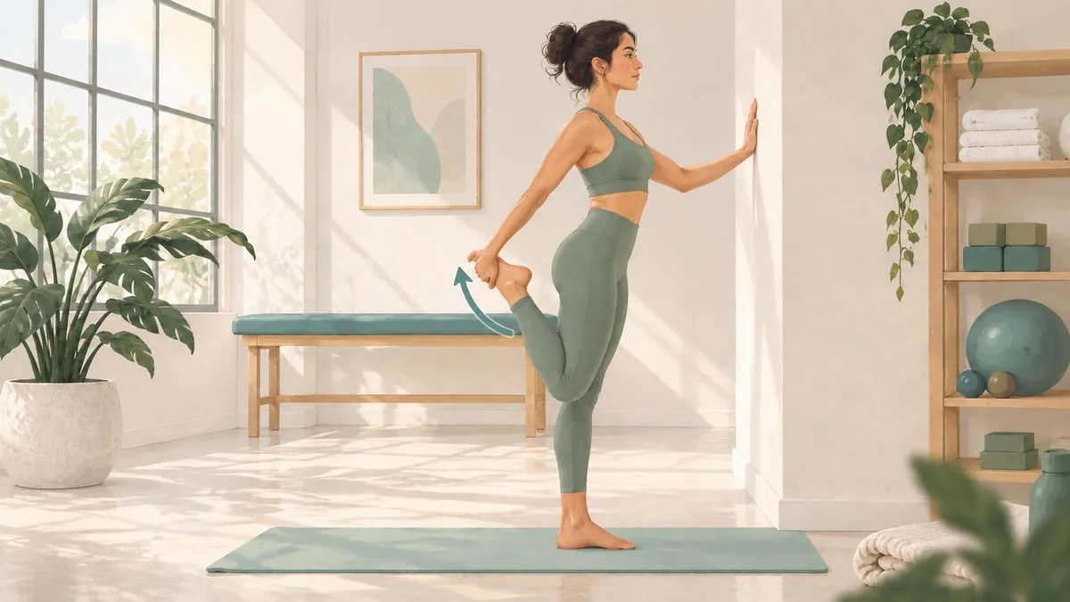 Standing Quadriceps Stretch 