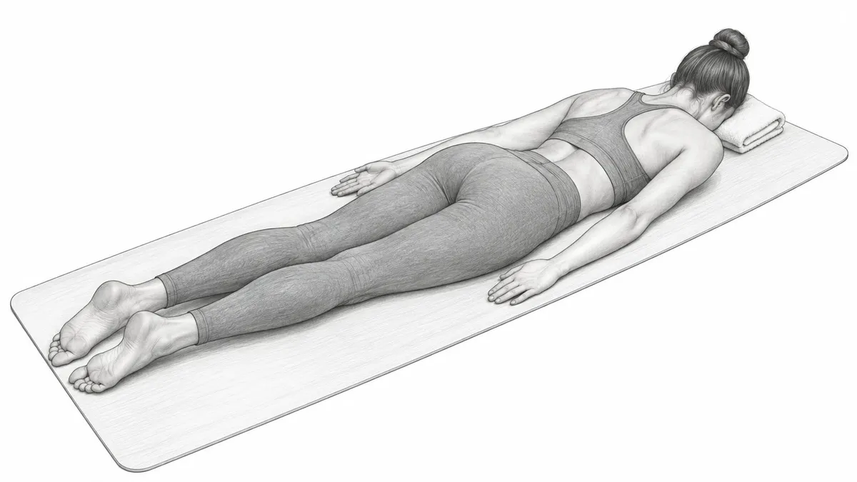 Step 1 for Hamstring Curls in Prone exercise