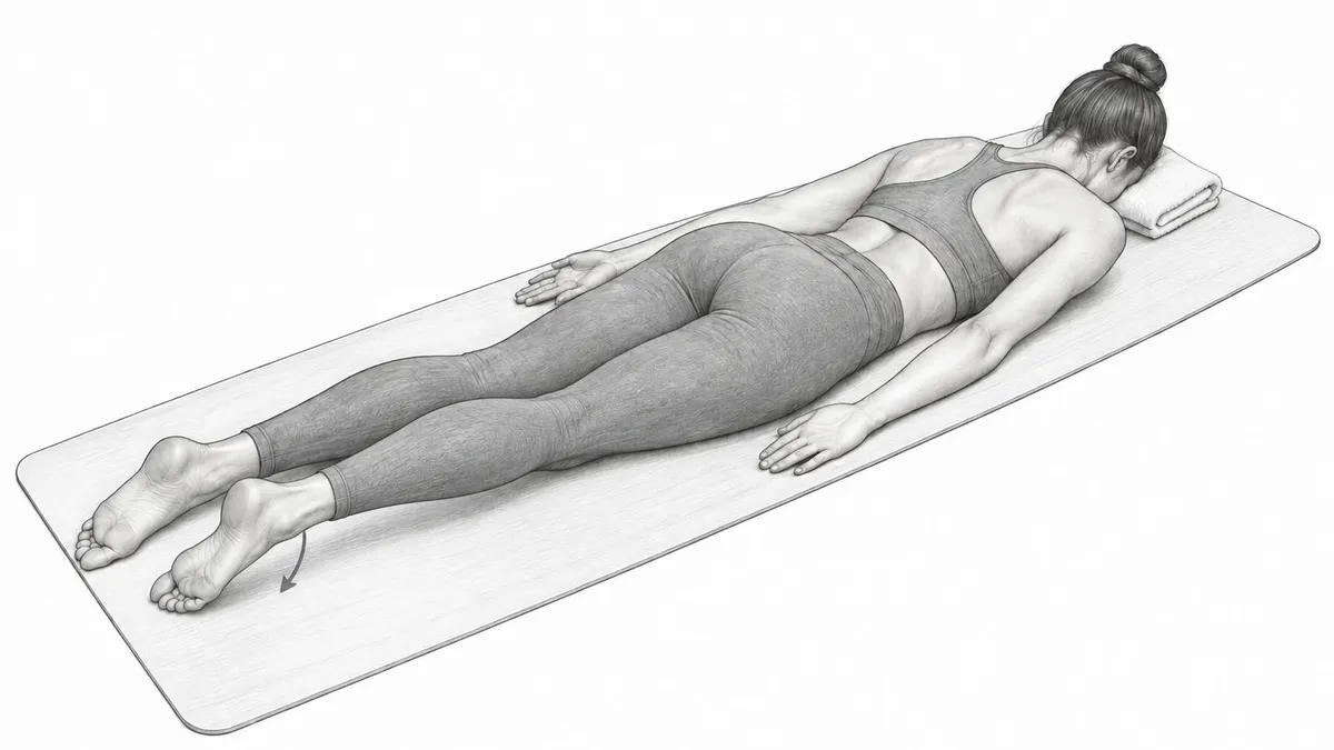 Step 4 for Hamstring Curls in Prone exercise