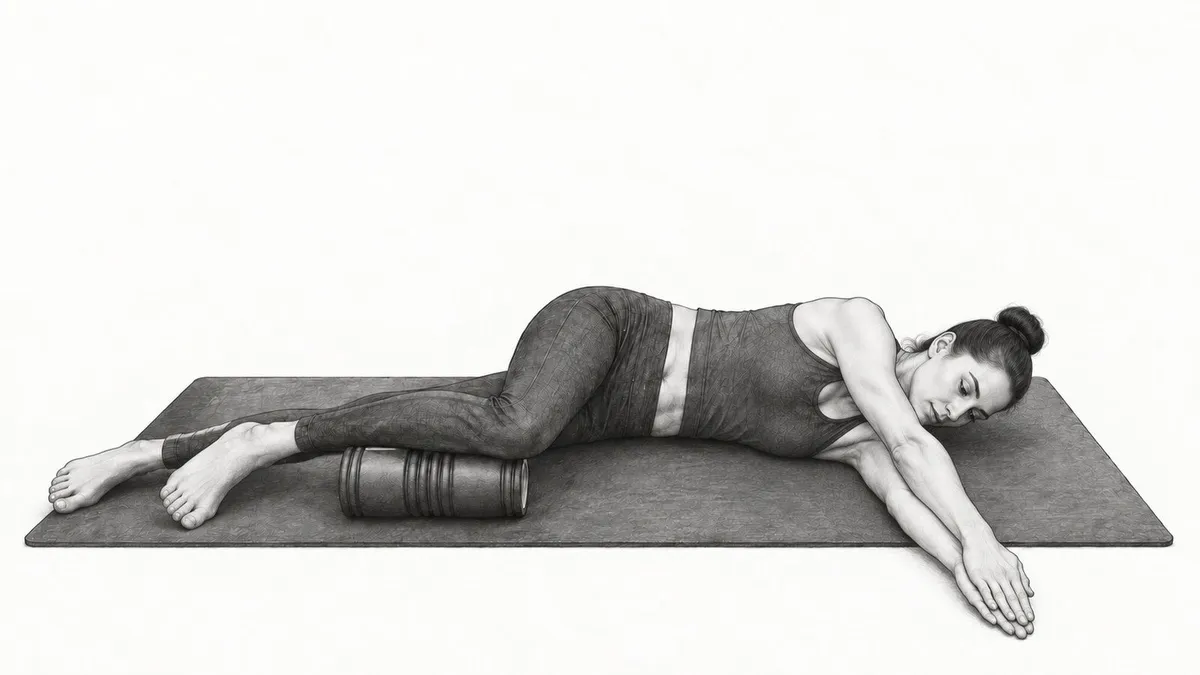 Step 1 for Sidelying Thoracic Rotation exercise