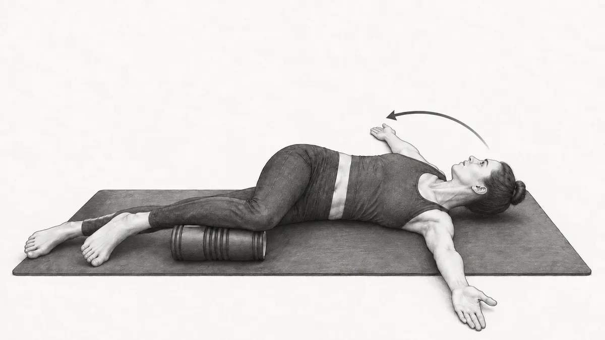 Step 3 for Sidelying Thoracic Rotation exercise