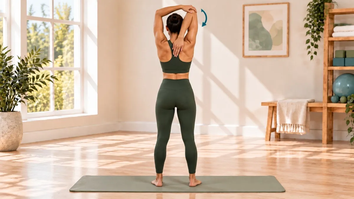 Triceps Stretch in Standing